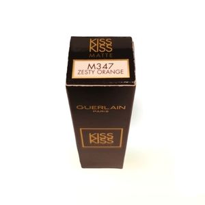 Guerlain kiss kiss matte lip colour - M347 zesty orange